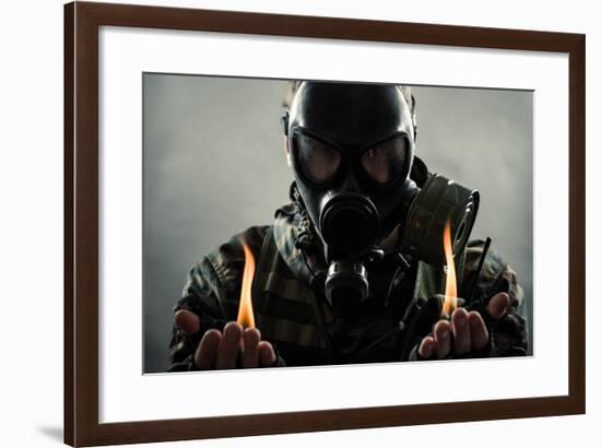 Man of the Post Nuclear Future-Sol.Ru-Framed Photographic Print