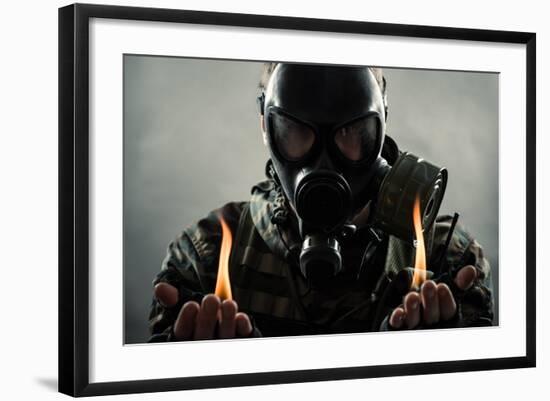 Man of the Post Nuclear Future-Sol.Ru-Framed Photographic Print