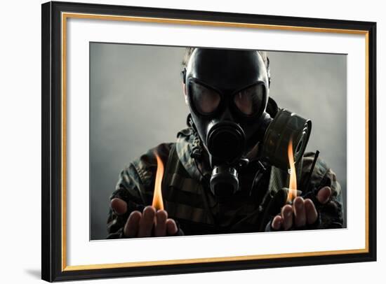 Man of the Post Nuclear Future-Sol.Ru-Framed Photographic Print