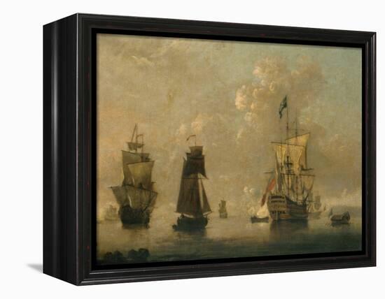 Man of War-Peter Monamy-Framed Premier Image Canvas