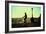 Man on a Bicycle, Battery Park, New York City-Sabine Jacobs-Framed Photographic Print