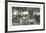 Man on Bench (B/W)-Harry McCormick-Framed Collectable Print