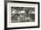 Man on Bench (B/W)-Harry McCormick-Framed Collectable Print