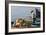 Man on Board a Fishing Boat, Sami, Kefalonia, Greece-Peter Thompson-Framed Photographic Print