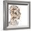 Man People Collage Faces Double Exposure-zurijeta-Framed Photographic Print