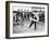 Man Playing Cricket-null-Framed Photographic Print
