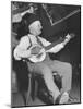 Man Playing the Banjo Onstage at the Grand Ole Opry-Ed Clark-Mounted Photographic Print