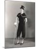 Man Posing in Cuffs, Top Hat and Circus Costume-null-Mounted Photo