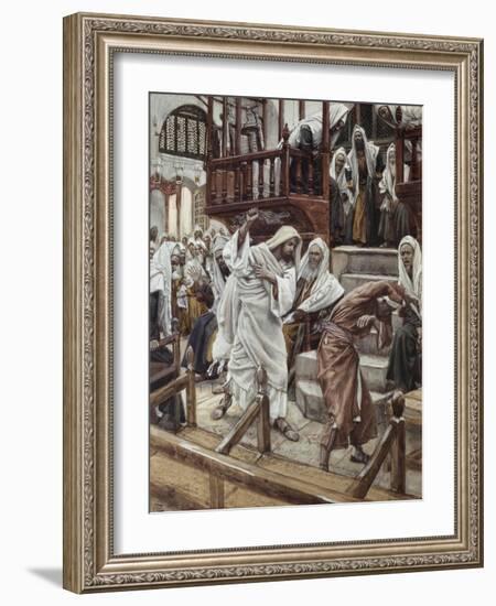 Man Possessed of a Devil-James Jacques Joseph Tissot-Framed Giclee Print