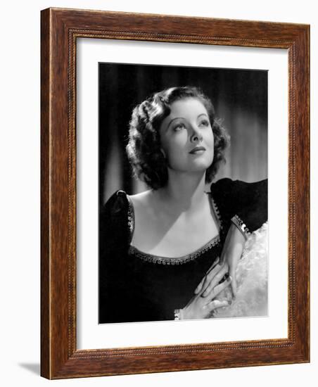 Man-Proof, Myrna Loy, 1938-Clarence Sinclair Bull-Framed Photo