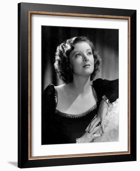 Man-Proof, Myrna Loy, 1938-Clarence Sinclair Bull-Framed Photo
