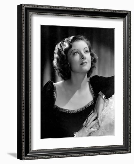 Man-Proof, Myrna Loy, 1938-Clarence Sinclair Bull-Framed Photo