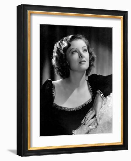 Man-Proof, Myrna Loy, 1938-Clarence Sinclair Bull-Framed Photo