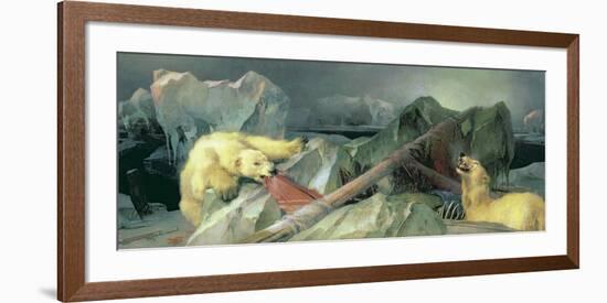 Man Proposes, God Disposes-Edwin Henry Landseer-Framed Premium Giclee Print