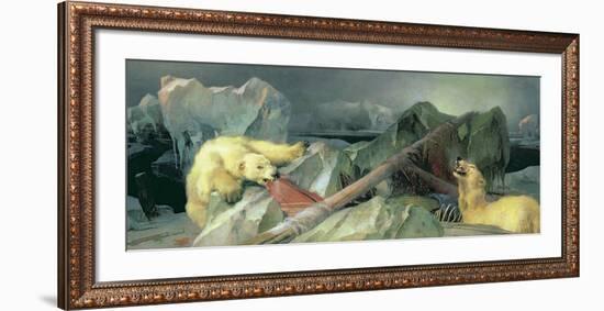 Man Proposes, God Disposes-Edwin Henry Landseer-Framed Premium Giclee Print