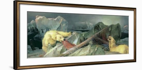 Man Proposes, God Disposes-Edwin Henry Landseer-Framed Premium Giclee Print