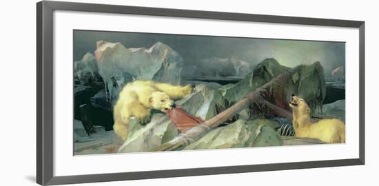 Man Proposes, God Disposes-Edwin Henry Landseer-Framed Premium Giclee Print