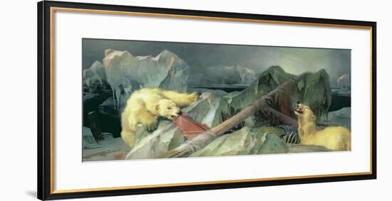 Man Proposes, God Disposes-Edwin Henry Landseer-Framed Premium Giclee Print