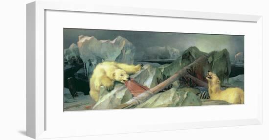 Man Proposes, God Disposes-Edwin Henry Landseer-Framed Premium Giclee Print