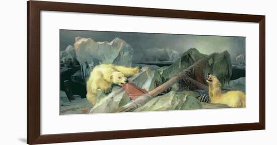 Man Proposes, God Disposes-Edwin Henry Landseer-Framed Premium Giclee Print