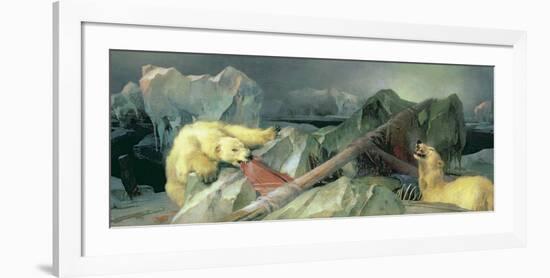 Man Proposes, God Disposes-Edwin Henry Landseer-Framed Premium Giclee Print