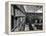 Man Reading Book Among Shelves on Balcony in New York Public Library-Alfred Eisenstaedt-Framed Premier Image Canvas