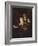 Man Reading by Candlelight, 1805-08 (Oil on Canvas)-Rembrandt Peale-Framed Giclee Print