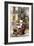 Man Reading Koran in Hagia Sofia-null-Framed Giclee Print