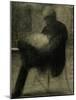 Man Reading-Georges Seurat-Mounted Giclee Print