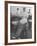 Man Receiving a Shave in a Barber Shop-Cornell Capa-Framed Photographic Print