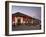 Man Rideing Bike Past Restaurant on Calle La Calzada, Granada, Nicaragua, Central America-Jane Sweeney-Framed Photographic Print