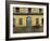 Man Riding Horse Past the Galeria Del Arte (Art Gallery), Plaza Mayor, Trinidad, Cuba-Eitan Simanor-Framed Photographic Print