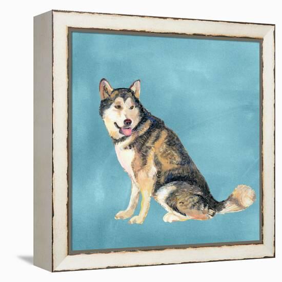 Man's Best Friend II-Debbie Nicholas-Framed Premier Image Canvas