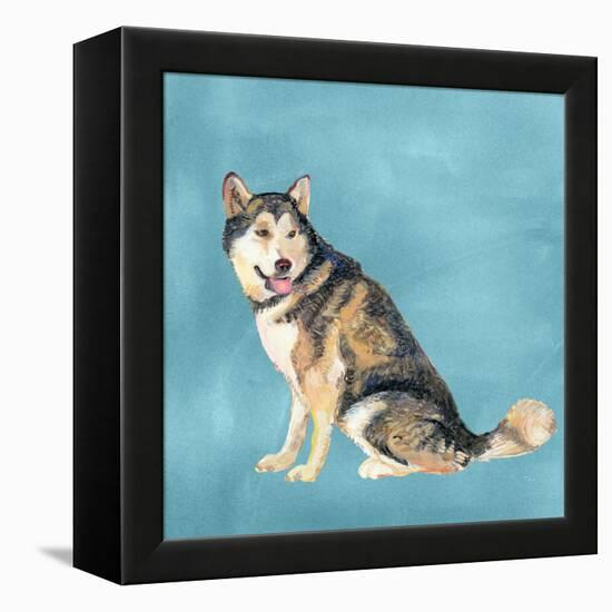 Man's Best Friend II-Debbie Nicholas-Framed Premier Image Canvas