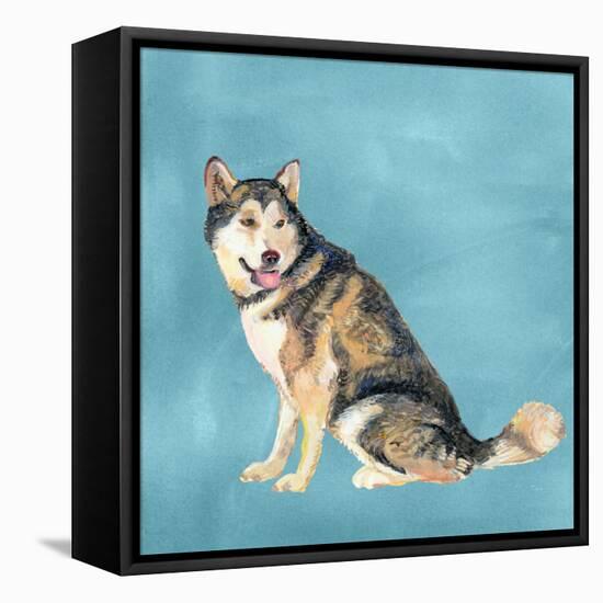 Man's Best Friend II-Debbie Nicholas-Framed Premier Image Canvas