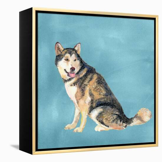 Man's Best Friend II-Debbie Nicholas-Framed Premier Image Canvas