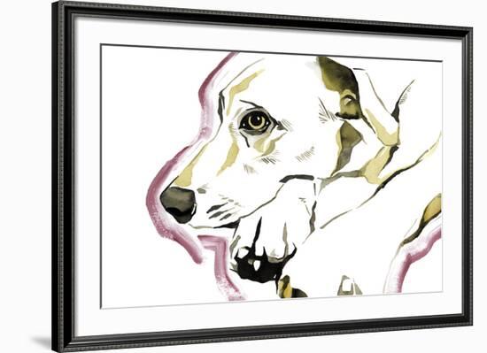 Man's Best Friend-Kristine Hegre-Framed Giclee Print