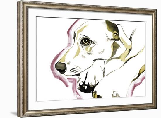 Man's Best Friend-Kristine Hegre-Framed Giclee Print