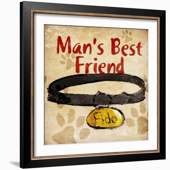 Man's Best Friend-null-Framed Premium Giclee Print