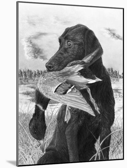 Man's Best Friend-Chuck Black-Mounted Giclee Print