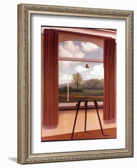 Man's Fate-Rene Margritte-Framed Giclee Print