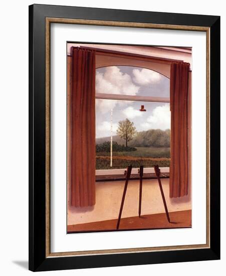 Man's Fate-Rene Margritte-Framed Giclee Print