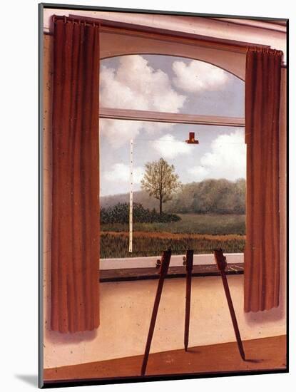 Man's Fate-Rene Margritte-Mounted Giclee Print