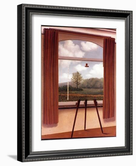 Man's Fate-Rene Margritte-Framed Giclee Print