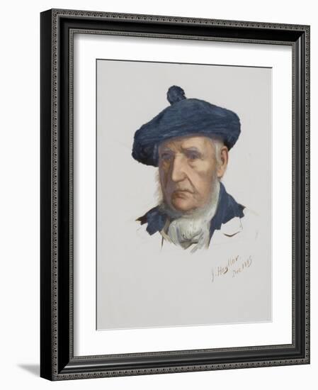 Man's Head, 1885-James Hayllar-Framed Giclee Print