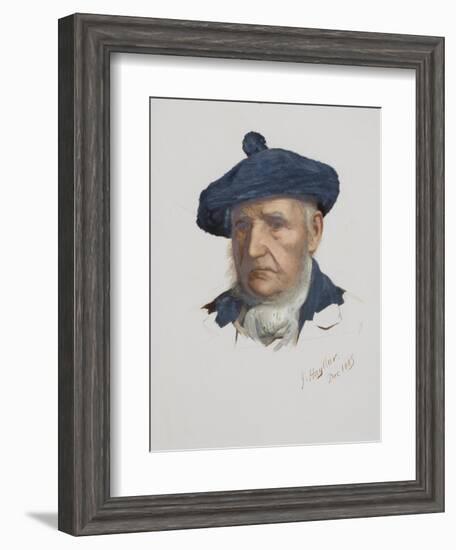 Man's Head, 1885-James Hayllar-Framed Giclee Print