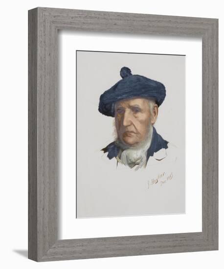 Man's Head, 1885-James Hayllar-Framed Giclee Print