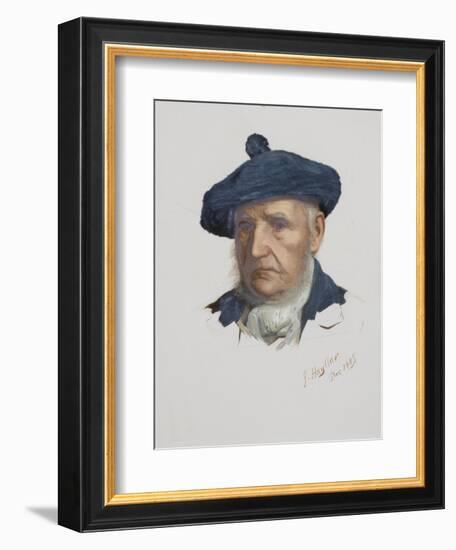 Man's Head, 1885-James Hayllar-Framed Giclee Print