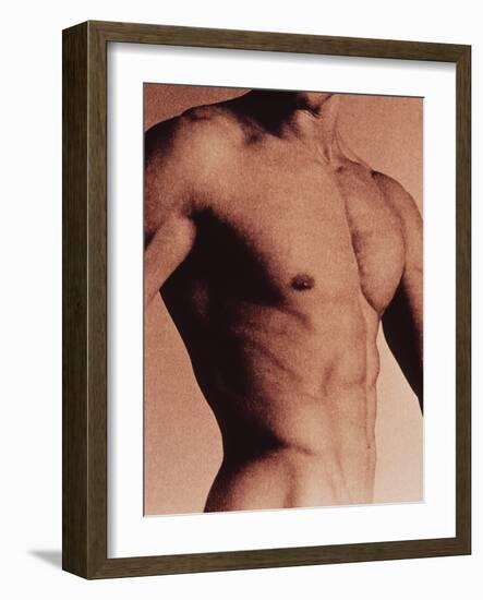 Man's Torso-Cristina-Framed Photographic Print