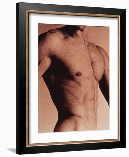 Man's Torso-Cristina-Framed Photographic Print